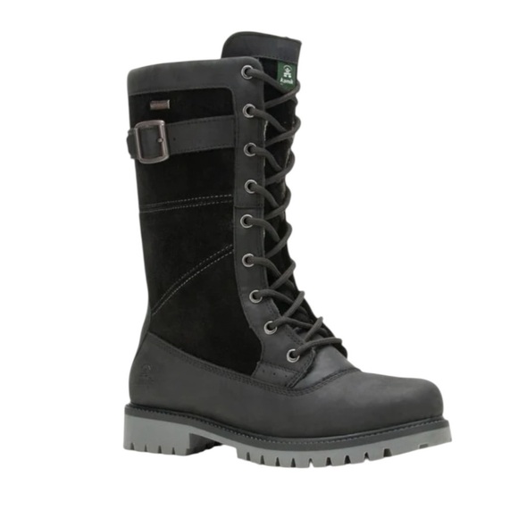 Kamik Rouge 10 Women’s Winter Waterproof Combat Boot. Black Size 8 #1481 - Picture 1 of 11
